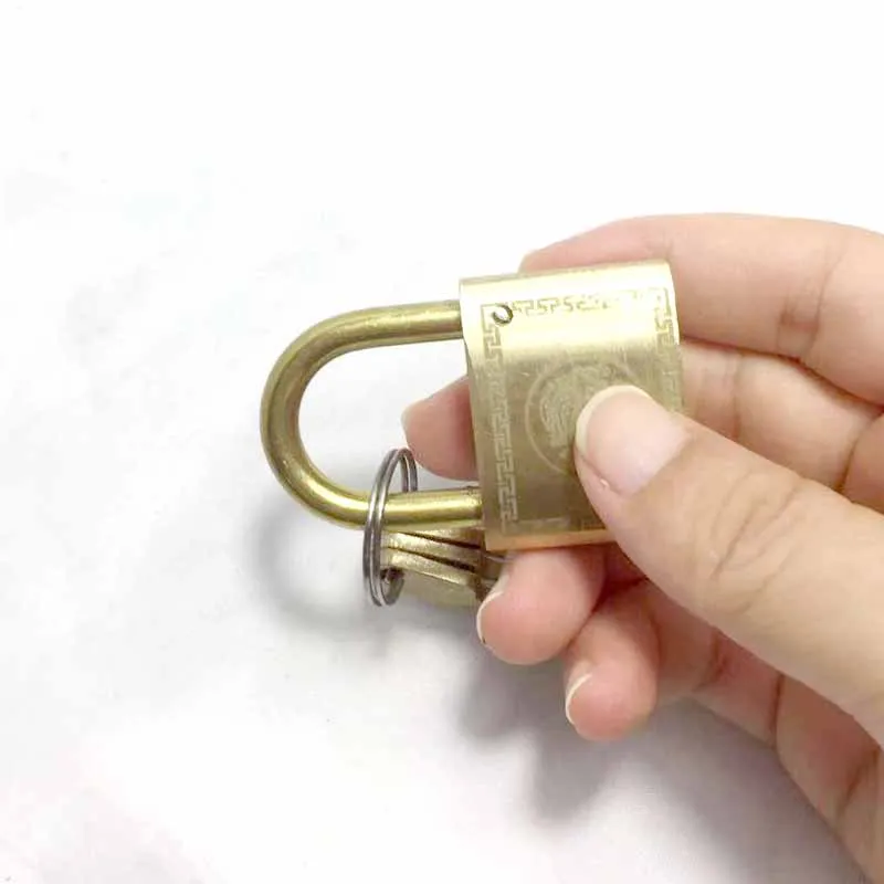 COTOM Твердый латунный дверной замок для ворот двери склад сад гараж двери|Дверные