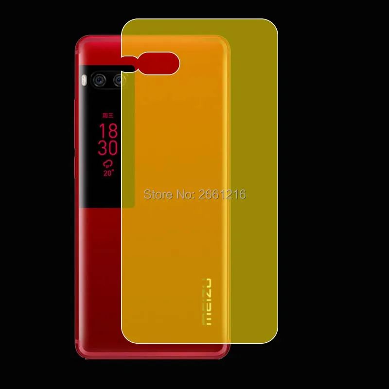Взрывозащищенная пленка из мягкого ТПУ для Meizu Pro 7 Plus + Pro7 2 шт. = передняя задняя
