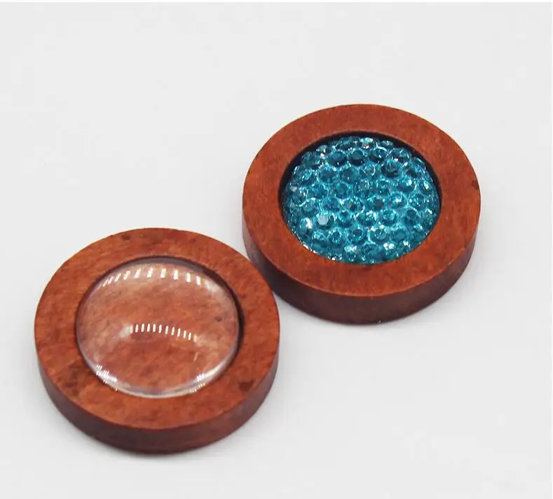 10 шт. полый каркас деревянное круглое ожерелье нижний кронштейн базовая рамка