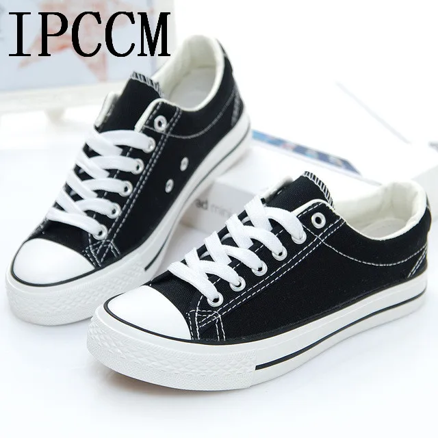 Мужская и женская парусиновая обувь на плоской подошве белая повседневная для