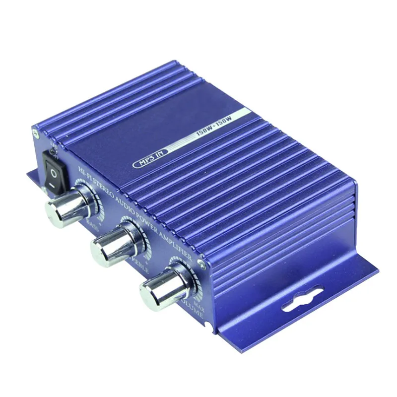 Автомобильный стерео усилитель цифровой плеер 12 В Hi Fi Поддержка USB/SD/FM/MMC/DVD/MP3