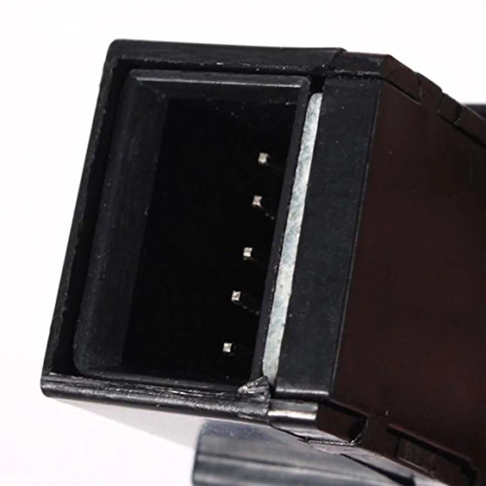 Черный пластиковый корпус 5-контактный самоблокирующийся переключатель