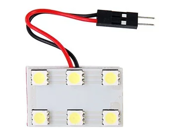 5050-6 12V Car LED Lamp Light (White) | Безопасность и защита