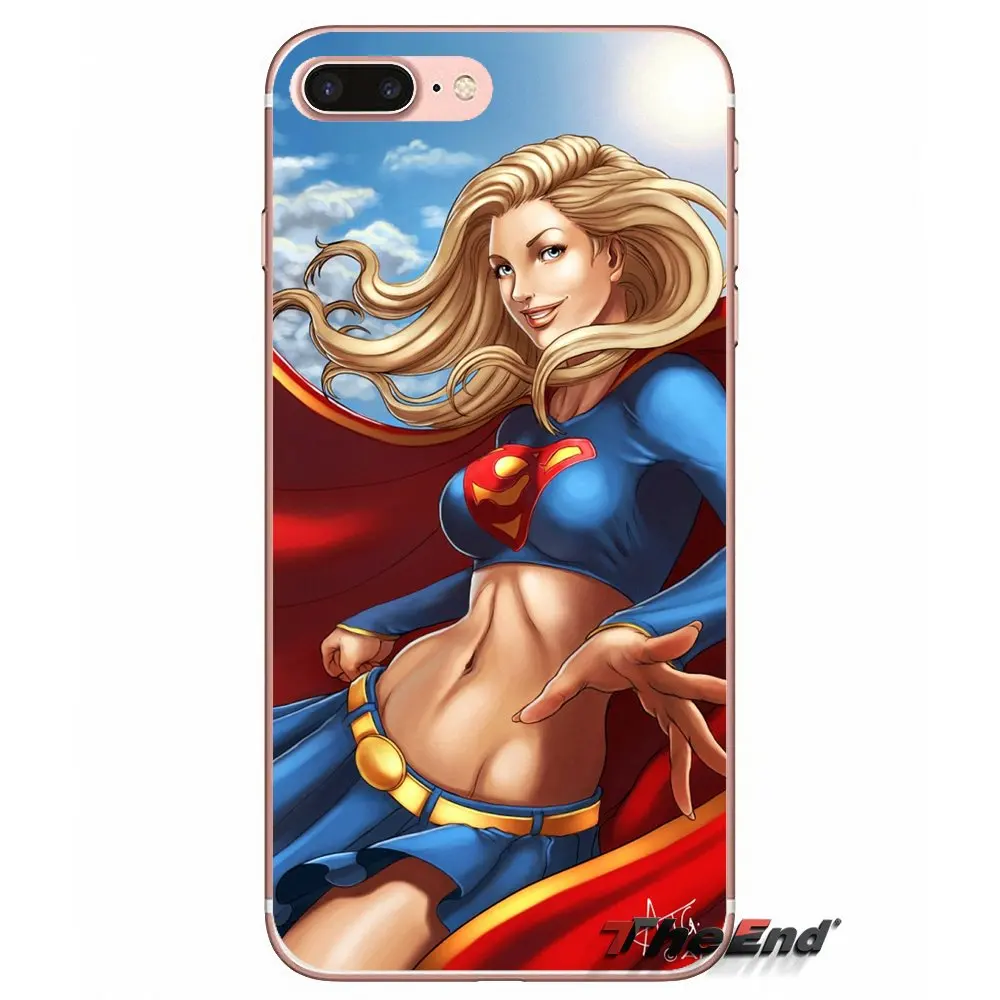For HTC One M7 M8 A9 M9 M10 E9 Plus Desire 630 530 626 628 816 820 Motorola G G2 G3 Supergirl Super Girl Ladies tyndall Case | Мобильные