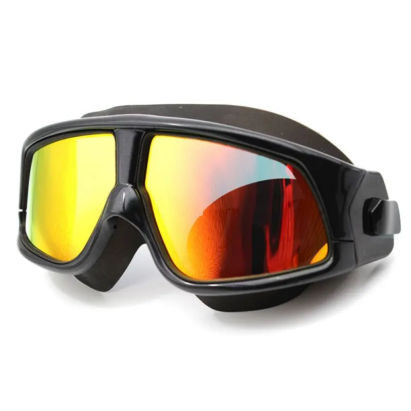 2019 Женская Мужская маска для плавания удобные силиконовые очки с большой оправой