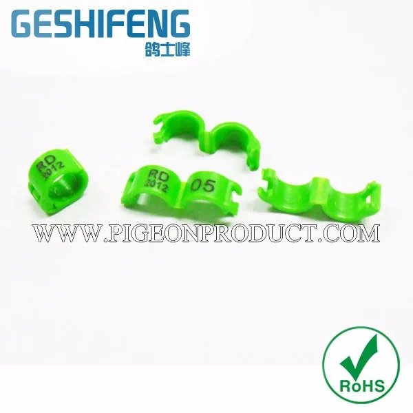 Для Fly пластик 100 шт Бесплатная доставка зажим открытый птица ноги полосы для