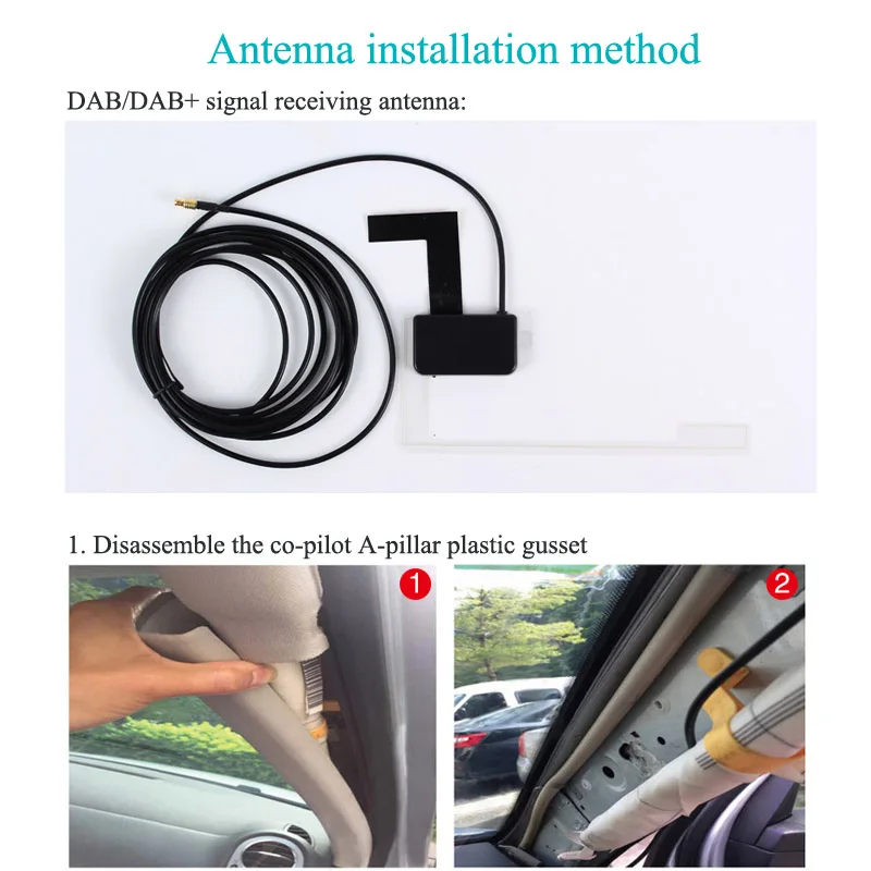 JaJaBor автомобильное DAB цифровое радио в автомобиле с fm-передатчиком Bluetooth Handsfree Kit цифровое аудио вещание поддержка воспроизведения папки