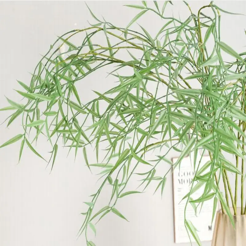 3 шт. искусственные бамбуковые ветки для украшения дома отеля офиса