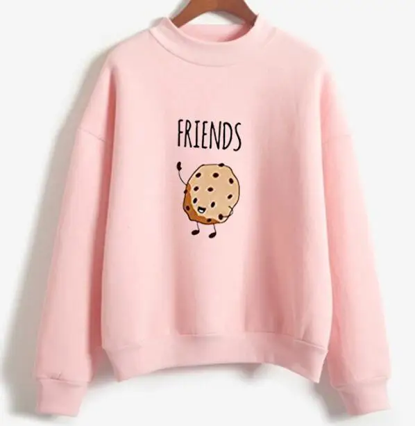 11 Ladies Fleece Pullover Sister Hoddy Hoodies Best Friend Tops Long Sleeve Sweatshirt for Women - Цвет: 11