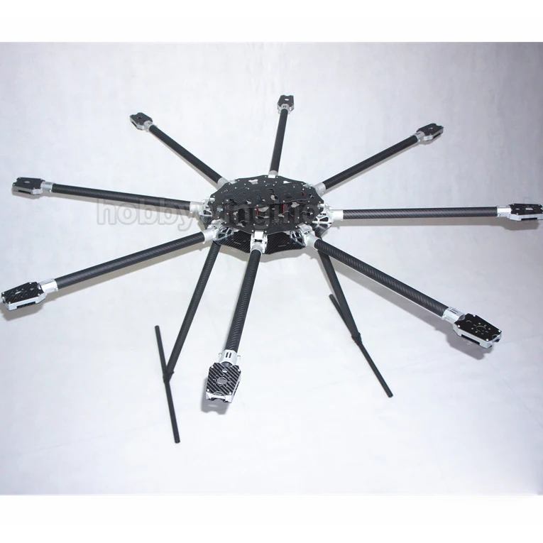 FPV CNC алюминиевый складной 1300 мм углеродное волокно UAV Octacopter Frame Kit|frame kit|cnc aluminiumcarbon