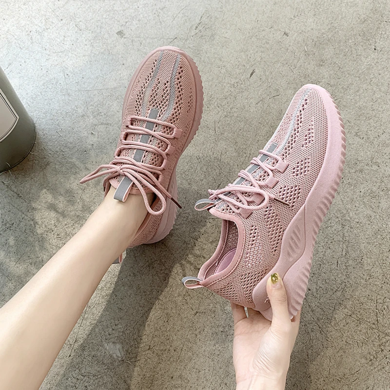 

Summer breathable white shoes female shoes mesh surface tide shoes student sneakers