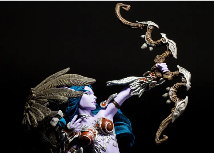 Новый в наличии оставил Queen Sylvanas Windrunner фигурку wow DC6 коллекционная игрушка |