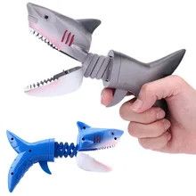 Мультфильм жестокая Акула фигурки животных граббер игрушки