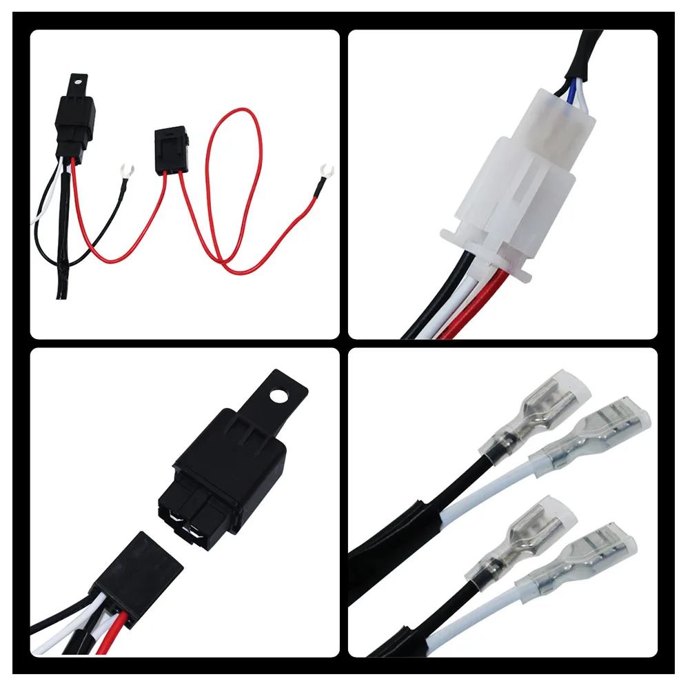 ВКЛ от автомобиля переключатель тумана прочный универсальный 12 В 24 комплект реле