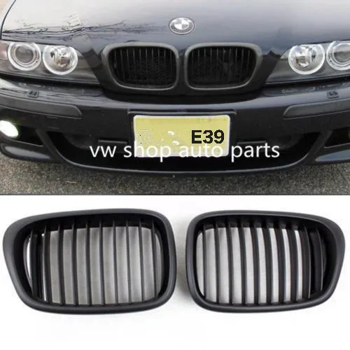 Одна пара Цвет: черный матовый передная решетка радиатора для BMW E39 525 528 530 535 M5