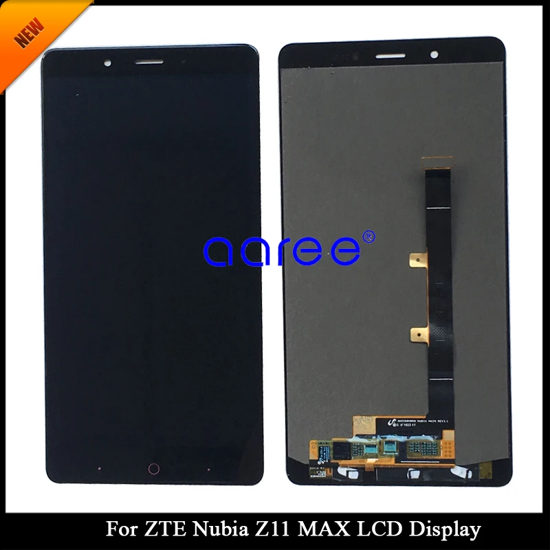 Номер для отслеживания 100% тестирование ZTE Nubia Z11 MAX ЖК экран NX523J NX535J сенсорный