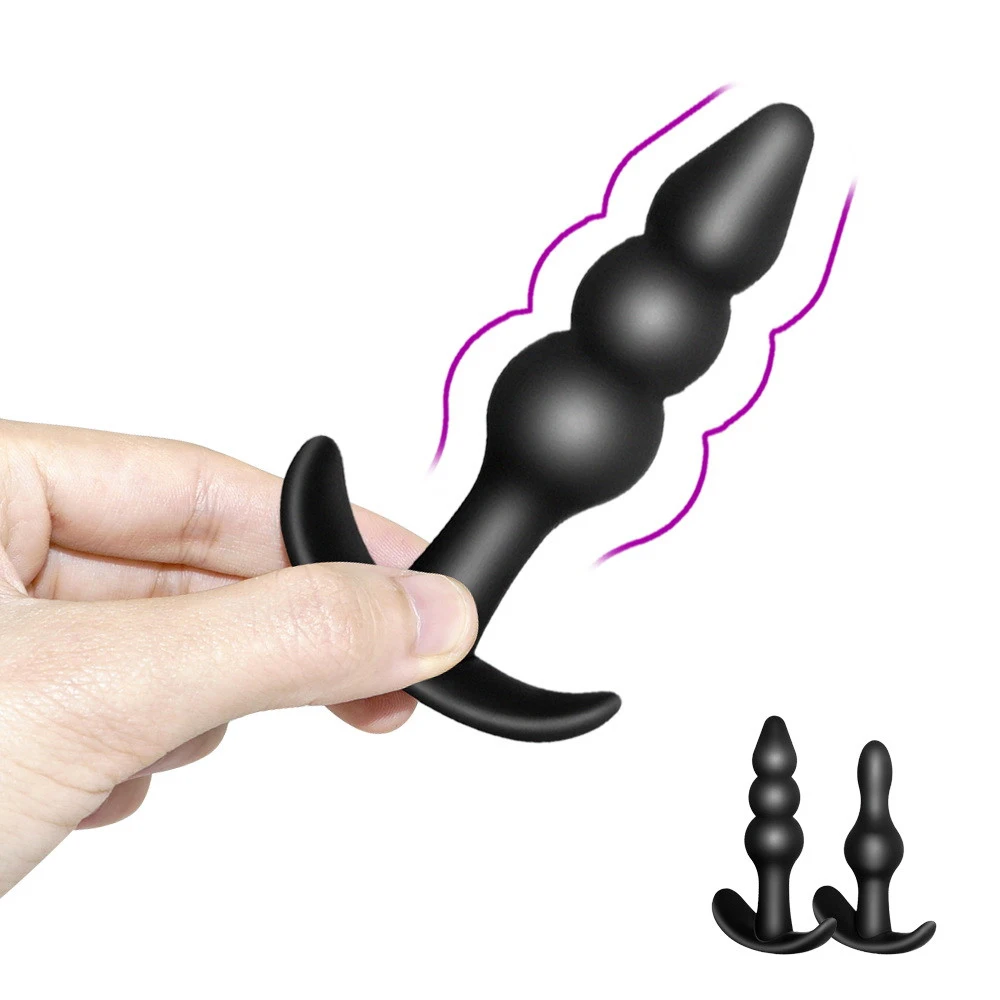 1PC Medical Silicone Anal Beads Butt Plug Plugs Novelty Entry-level ButtPlug Erotic Sex Toys For Woman Men Gay Products | Красота и