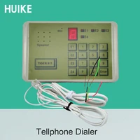1 set communication equipment tiger 911 telephone dialer tool input nc no signal or voltage gsm alarm system accessories