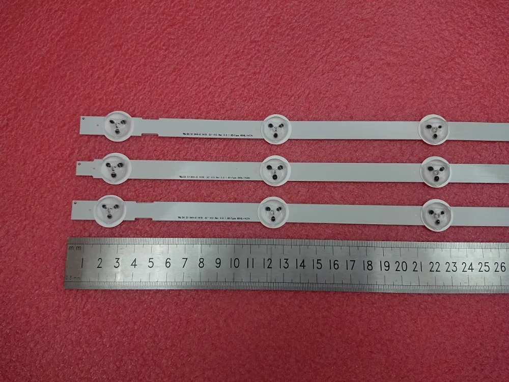 Комплект 3 шт.* 7LED 630 мм Светодиодная подсветка для LG 32LN541V 32LN540V B1/B2-Type 6916L-1437A 6916L-1438A LC320DUE SF R1