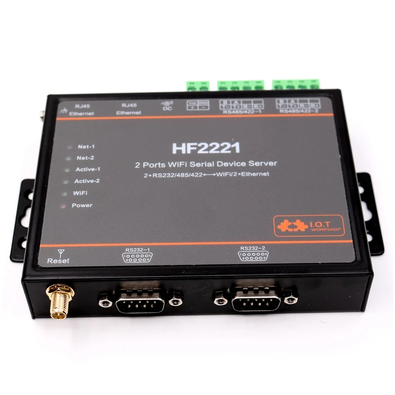 2 Порты WI-FI сервер для устройств с последовательным интерфейсом RS232 RS485 RS422 перейти к WI-FI TCP/IP Ethernet
