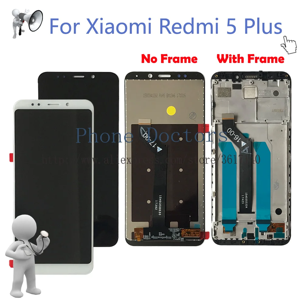 ЖК дисплей 5 99 дюйма для Xiaomi Redmi Plus с сенсорным экраном и дигитайзером в сборе