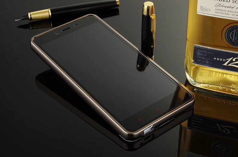 Горячий Продавать Телефон Case Для Xiaomi Redmi Note2 Гибкий Роскошный Зеркало Жесткий