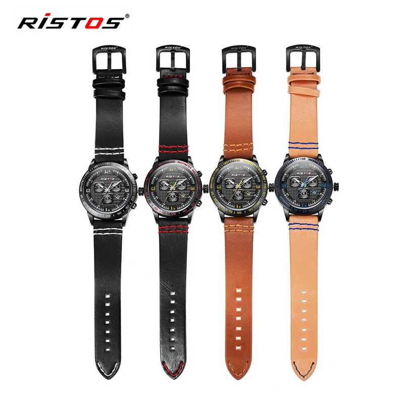 RISTOS Для мужчин горные спортивные часы Высокое качество сплава Прохладный