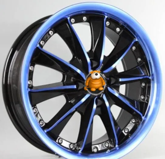 Красивые глубокие губы 15x100 4x автомобильные колесные диски из алюминиевого