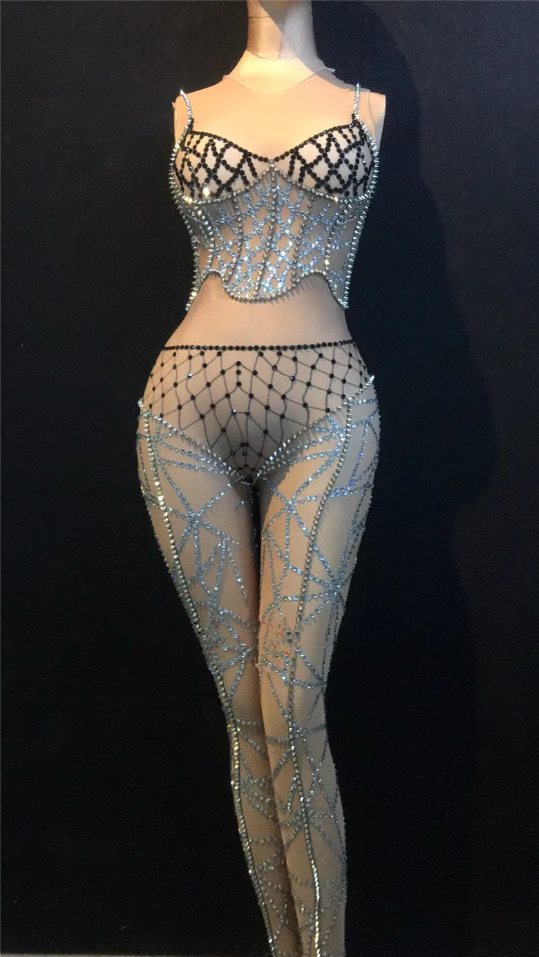 Женский купальник блестящий с заклепками без рукавов|Зентай| |