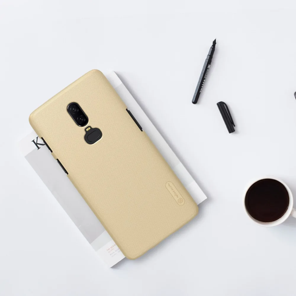 Чехол для Oneplus 6, Nillkin, суперматовый щит One plus 6, жесткая задняя крышка Oneplus6, простой чехол для Oneplus 5 5T 6, Nilkin, чехол для телефона