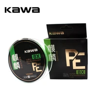 kawa fishing pe line 8 braided 150m soft and strong protofilament imported from janpan high quality free shipping