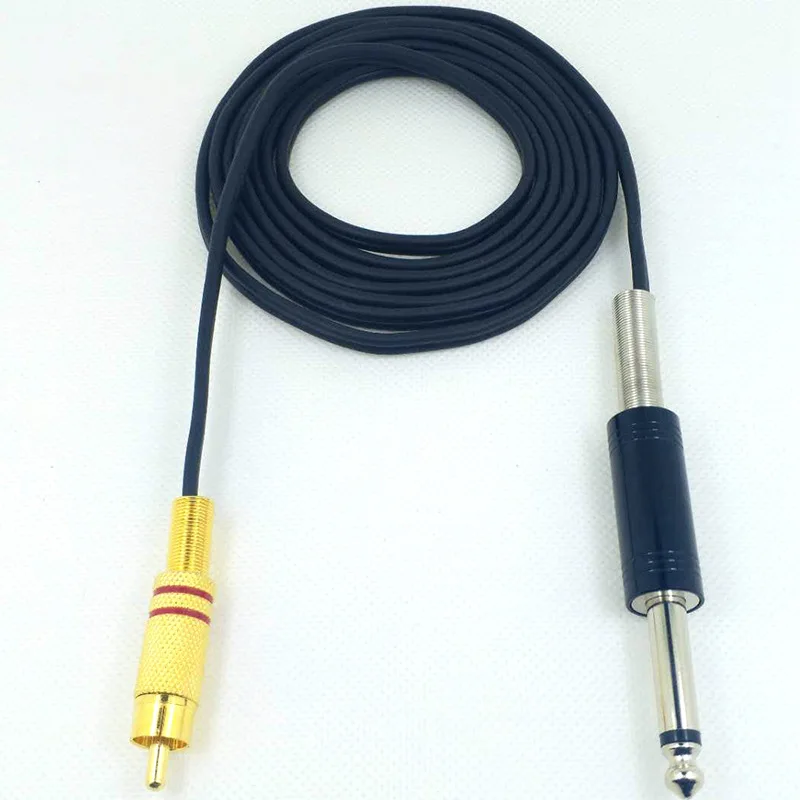 2 шт./лот RCA кусачки для татуировок черный красный резиновый силиконовый зажим