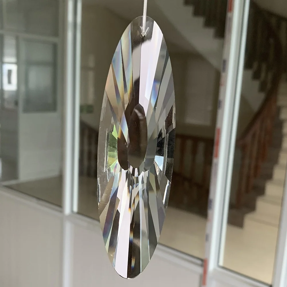 120 мм граненый стеклянный кристалл Suncatcher рейки призма люстра часть подвесная подвеска мобильный декор искусство