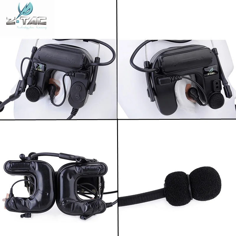 Наушники вкладыши Z tactical Airsoft Sordin тактические наушники Comtac IV с шумоподавлением