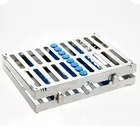 Стерилизующая Кассетная стойка для стерилизации, 10 ячеек, держатель хирургических инструментов, подставка для подноса, съемный ящик для стерилизации, стоматологический инструмент для Кабинета