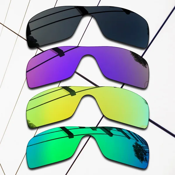 All Polarized 4-Pics E.O.S поляризованные Сменные линзы для солнцезащитных очков Оукли Batwolf-разнообразие цветов - Цвет линз: All Polarized 4-Pics