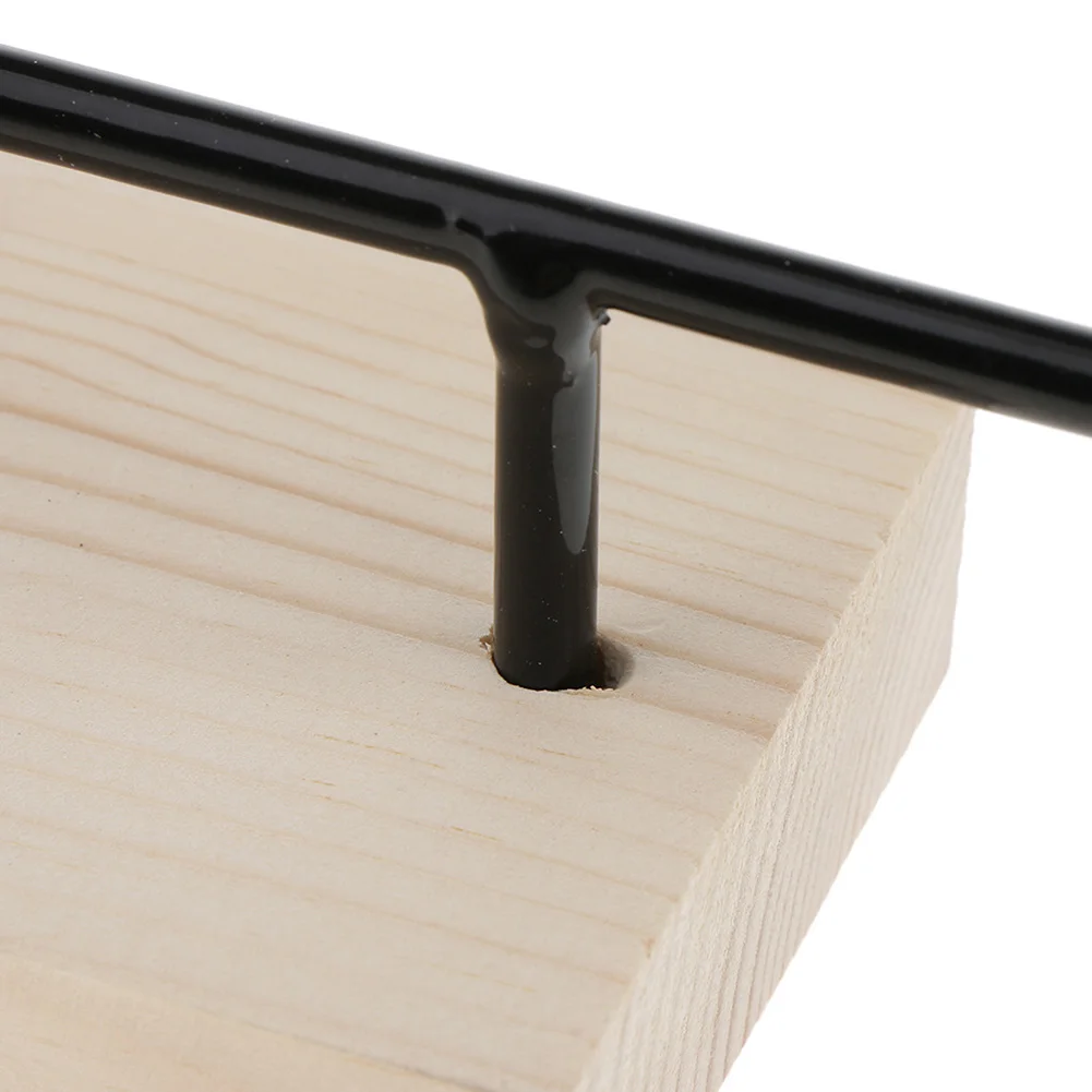 Деревянный держатель для серег 2 слоя 24 Отверстия большая емкость подставка