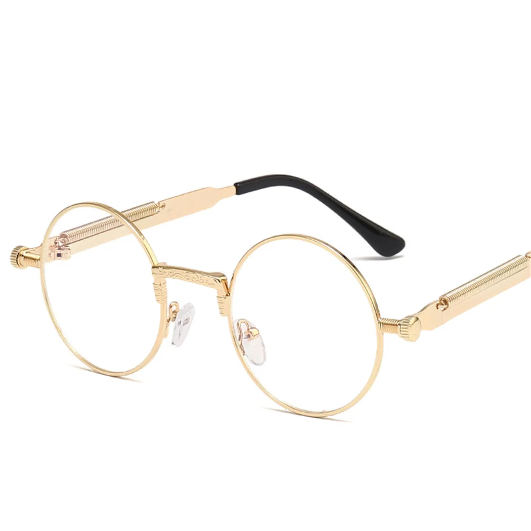 6 цветов летние классические солнцезащитные очки в металлической оправе унисекс