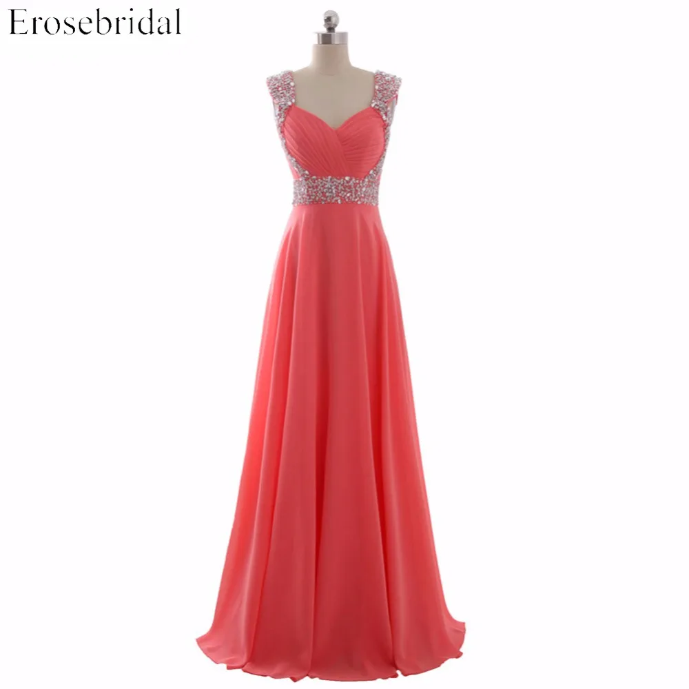 2017 ТРАПЕЦИЕВИДНОЕ вечернее платье без рукавов с квадратным воротником и бисером