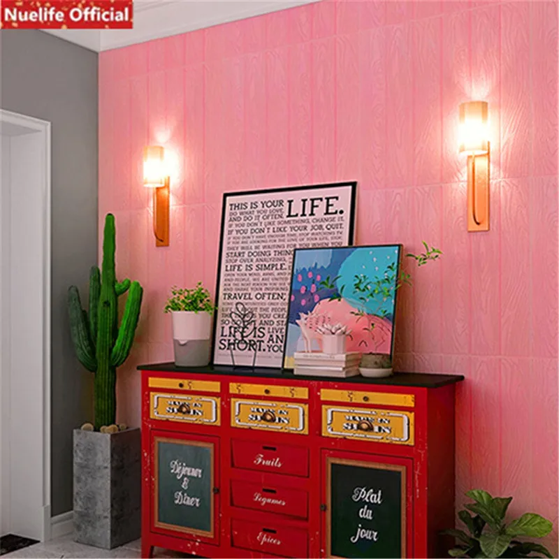 15 шт 3D дерево шаблон XPE пена наклейки на стену Водонепроницаемый Анти