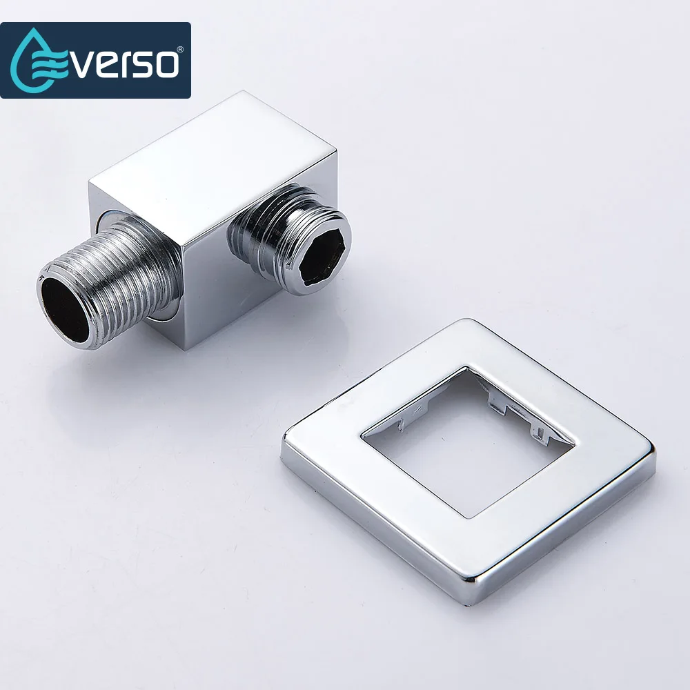 EVERSO высококачественный латунный круглый и квадратный душевой шланг для ванной