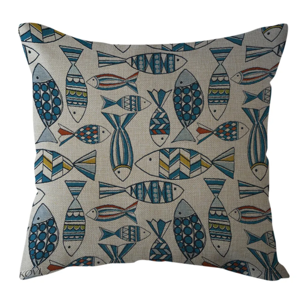 6 видов стилей наволочки хлопок лен Бабочка диван украшение для дома аксессуары