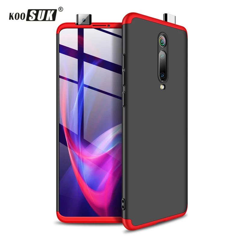 3-в-1 чехол для телефона для Xiao mi Red mi K20 Pro mi 9 T PC жесткий матовый чехол-накладка для спортивной камеры Xiao mi Red mi K20 mi 9 t Pro защитные чехлы Coque