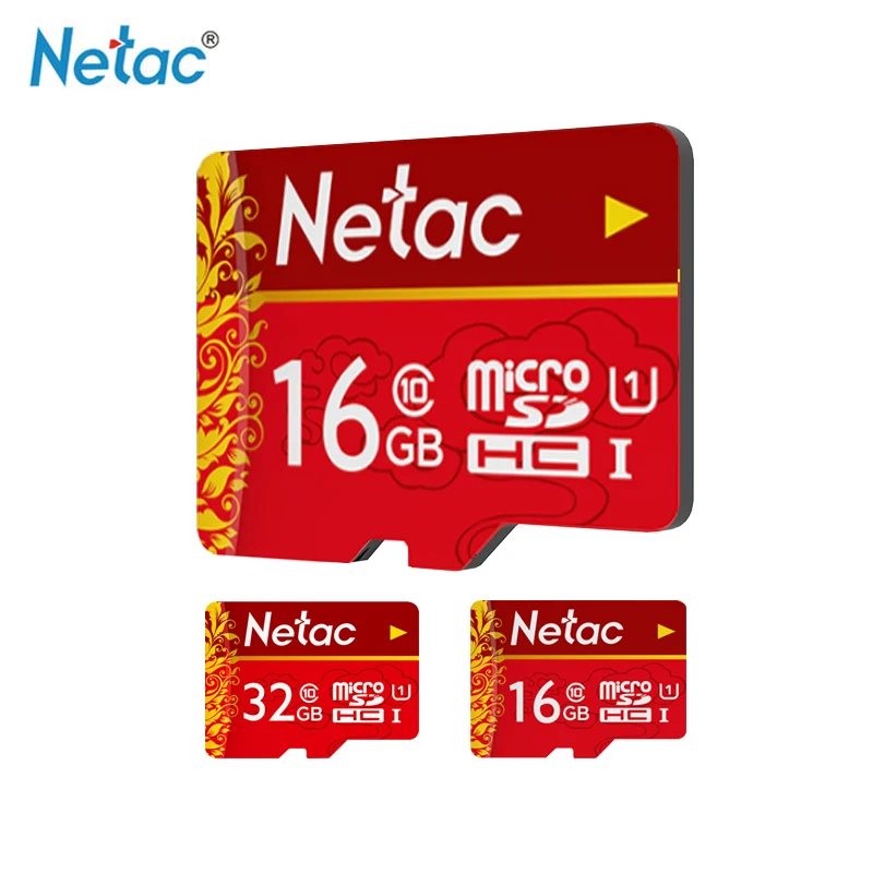 Микро SD карты Netac высокое Скорость слот для карт памяти 16 Гб оперативной 32