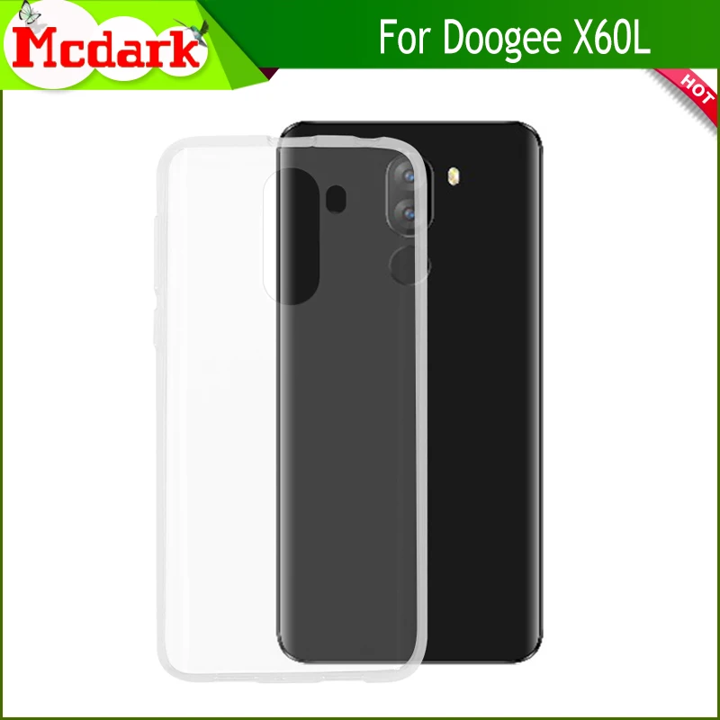 Mcdark Для Doogee X60L силиконовый чехол защитный из термополиуретана Защитный для