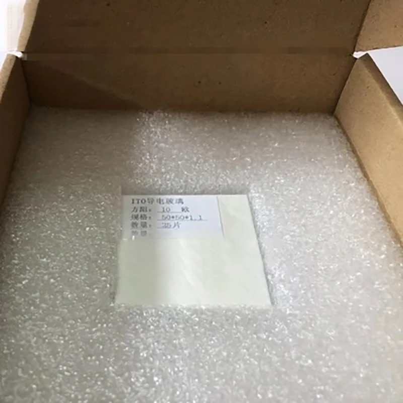 10*40*1 1 мм лабораторное прозрачное проводящее стекло оксид индийского олова ITO с