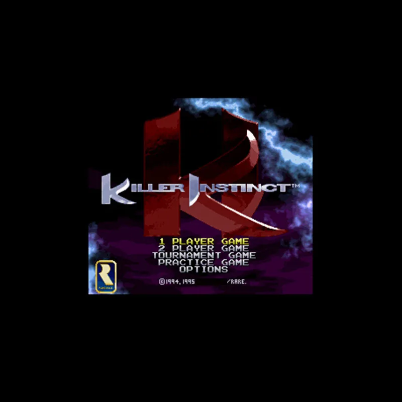 Игровая карта Killer Instinct NTSC 16 бит 46 пин большая серая для игроков в США|Картриджи| |