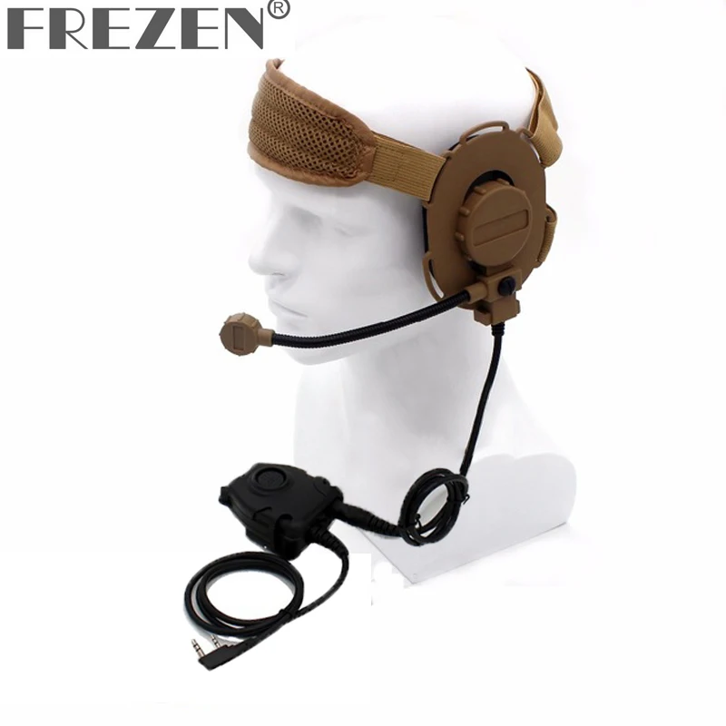 HD03 Z тактическая гарнитура Bowman Elite II в стиле Peltor PTT для Kenwood BaoFeng стандартная деталь