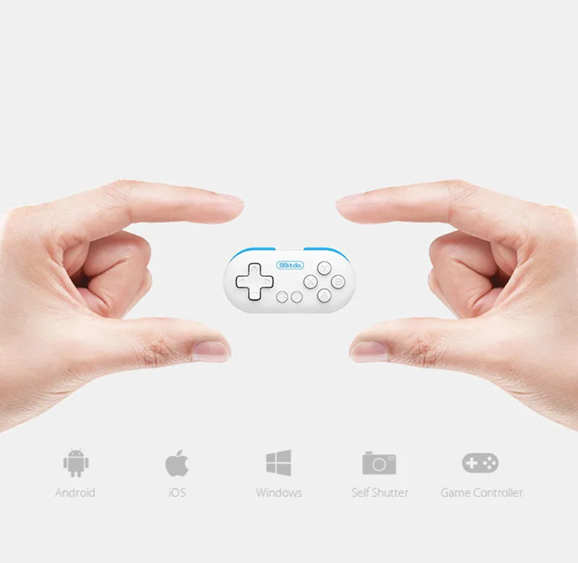 8Bitdo ZERO Mini Wireless Bluetooth Game Controller Gamepad Joystick Selfie Remote Shutter for Android Window Mac OS | Электроника