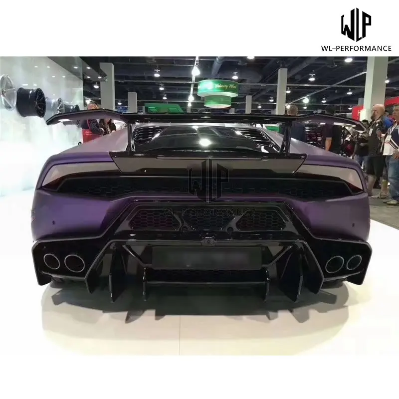 LP580 LP610 высококачественный ФАП/углеродное волокно комплект для заднего бампера